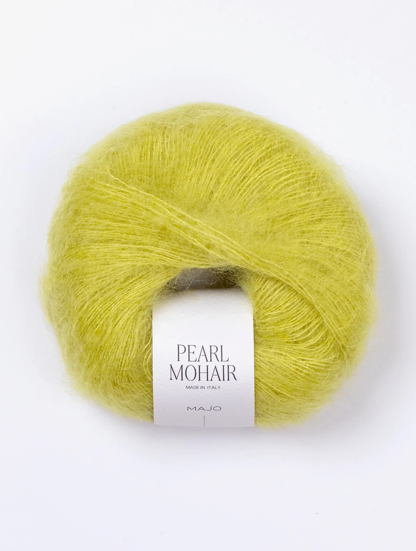MAJO GARN Pearl Mohair // Limeade