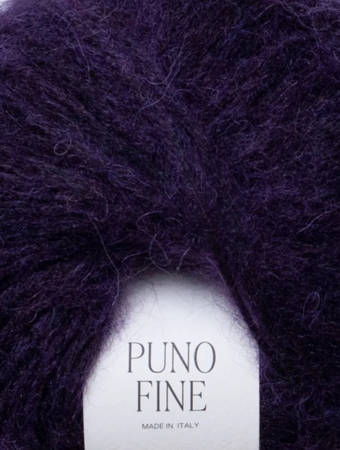 MAJO GARN Puno Fine // Aubergine – Bild 2