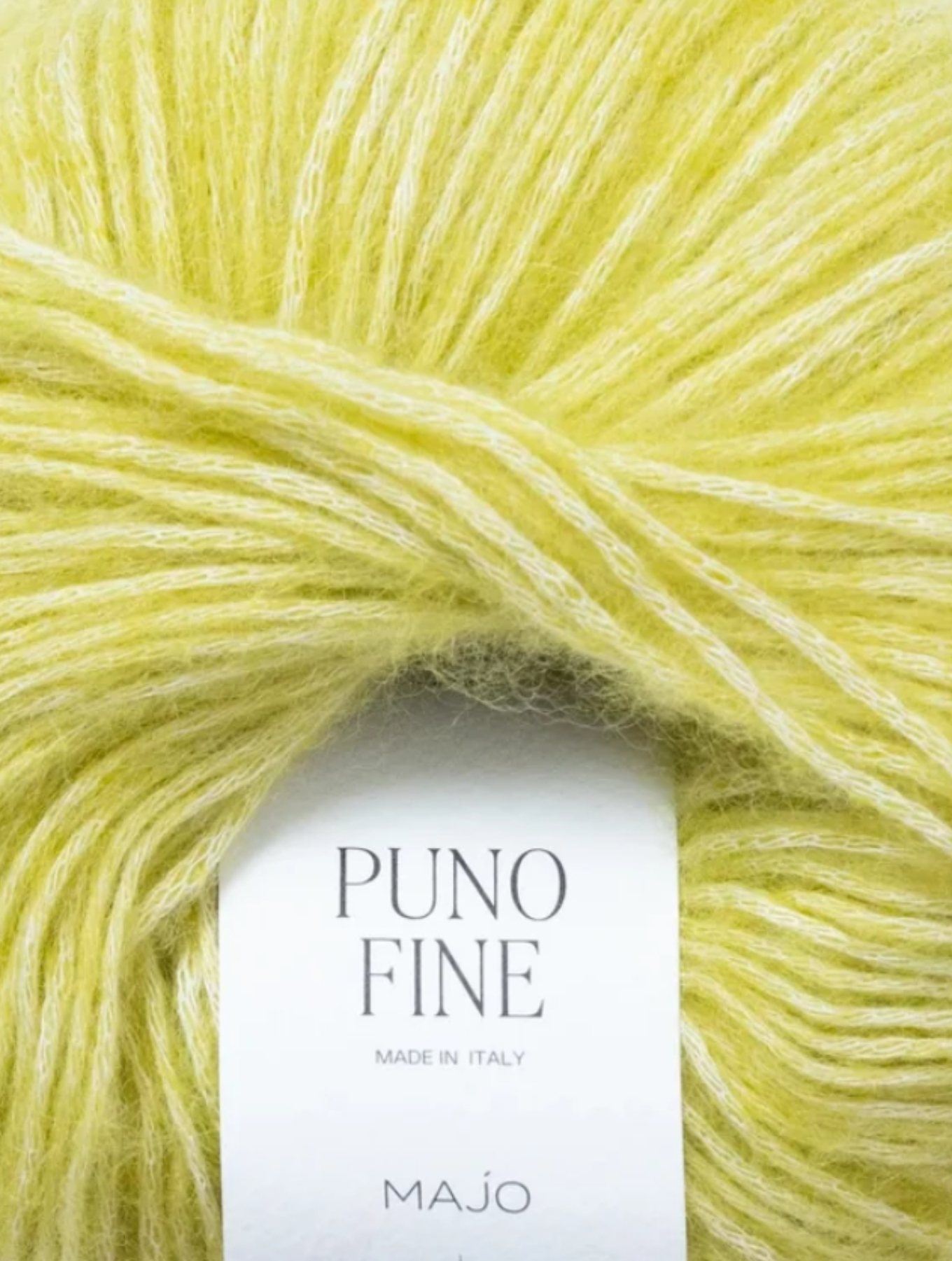 MAJO GARN Puno Fine // Lime – Bild 2